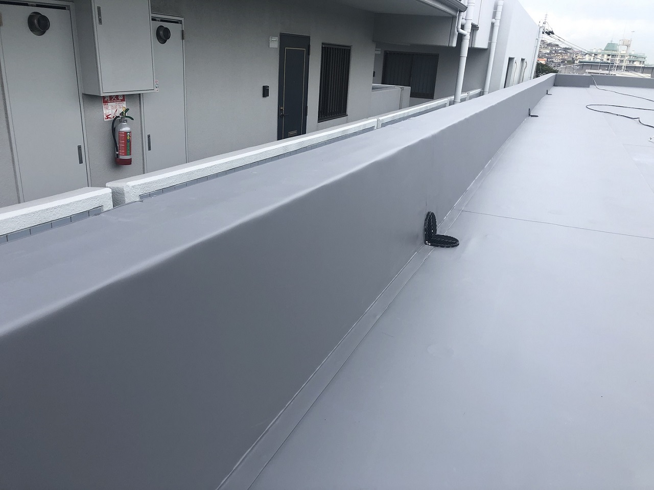 垂水区マンション　屋上防水工事